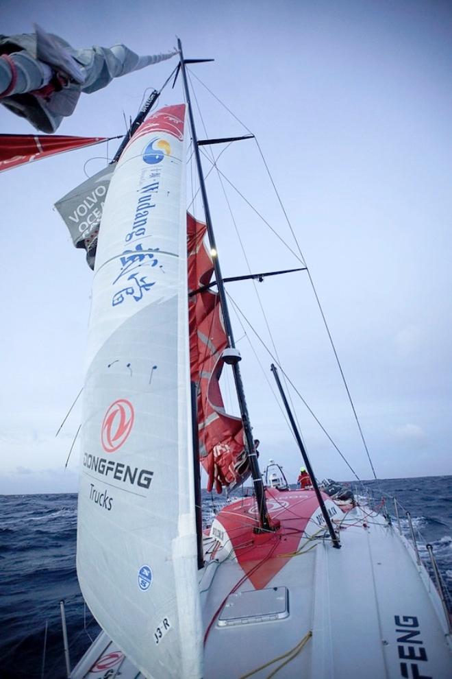 Onboard Dongfeng Race Team - Leg five to Itajai -  Volvo Ocean Race 2015 © Yann Riou / Dongfeng Race Team